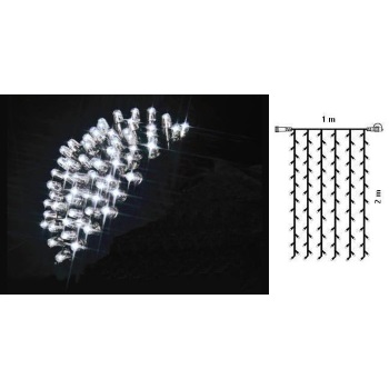 LED spoljašnja zavesa sa mogućnošću nadogradnje System White KSW 658 (hladno bela boja)